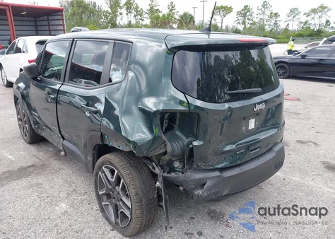 2021 Jeep Renegade Jeepster Fwd from USA, damaged, VIN ZACNJCAB2MPM41372